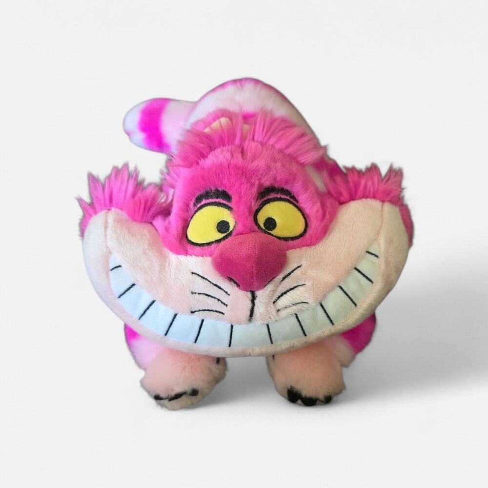 Disney Store Cheshire Cat Alice In Wonderland 20" Plush Stuffed Animal Toy